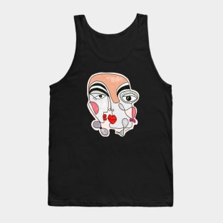 One couple, many faces Tank Top